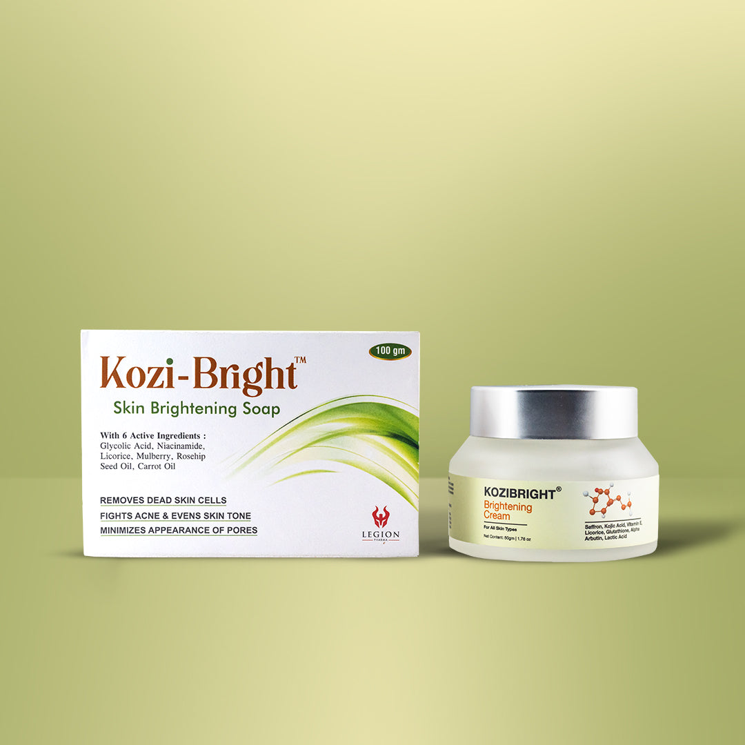 KOZIBRIGHT SOAP + KOZIBRIGHT CREAM