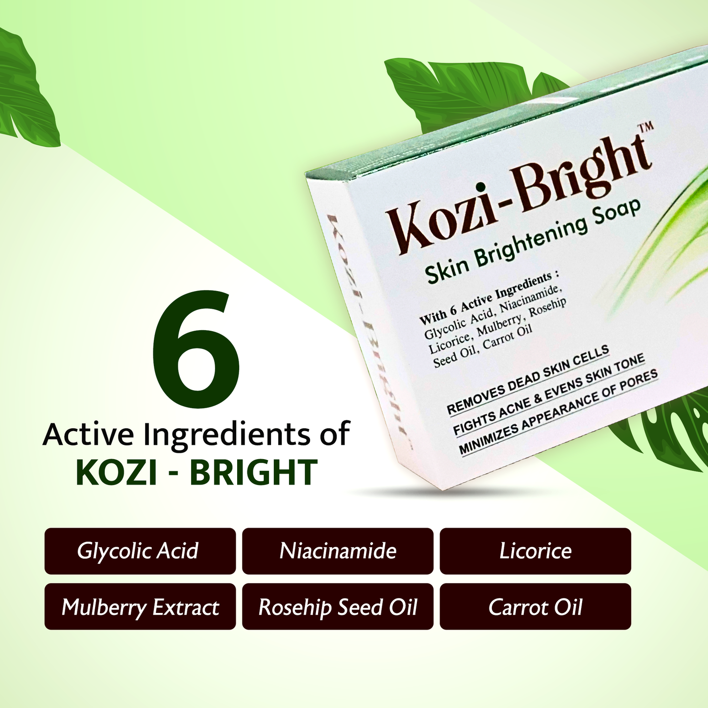 Kozibright Skin Brightening Soap